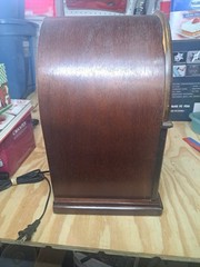 General Electric GE Reproduction Model No 7-4100JA Cathedral AM/FM Radio Wood