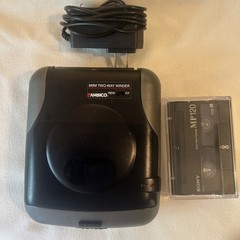 Ambico 8mm 2 Way Tape Rewinder TESTED & WORKING Made In Taiwan + 1 Sony 8mm Tape