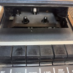 GE AM/FM Alarm Clock Radio Cassette Tape Recorder Model 7-4956B Cassette No Work