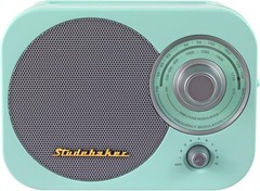 Limited Edition Mint Green Retro AM/FM Radio with Telescopic Antenna – Portable