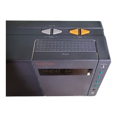 Vintage Nakamichi Clock Radio 1 AM/FM Stereo Sound Dual Alarm Made Taiwan Works