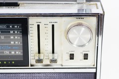 Vintage Candle TK-1849 Solid State Radio 5 Band AC/DC Made In Japan RARE-READ
