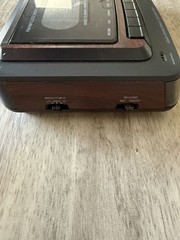 Vtg. General Electric 7-4966A Alarm Clock Cassette Player W/Record Am /Fm Works