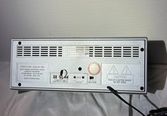 SounDesign AM/FM Clock Radio Cassette Recorder Model 3883 W/ Speakers Working