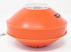 Vintage Soundesign Red Space Capsule Pocket AM Radio Works