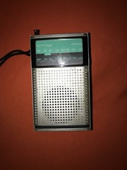 Vintage JC Penney AM/FM Pocket Radio 680-1000 Tested Working Portable