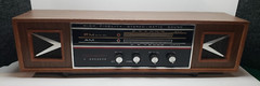 Vintage Commodore FM-AM Radio Model 744 Stereo-Matic-Sound 4 Speaker High Fideli