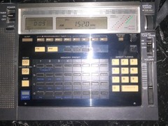 Vintage SONY ICF-2001D Radio Tuner World Band Receiver TESTED WORKING ( Read )