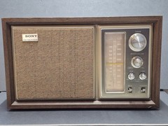 Vtg Tested Works 1970s Sony AM/FM Hi-Fi ICF-9550W