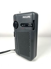 Philips D1240 Two Band Radio A Vintage AM FM Perfect CONDITION – Tested ✅