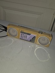 Vintage GPX AM/FM Portable Stereo~Gran Prix Model A275 Working