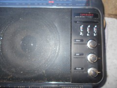 Lot of 2 Vintage PRECOR 810 5 Band AND GE Super Radio Long Range AM/FM 7-2887A