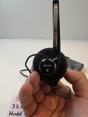 Sanyo RP-66 Vintage AM/FM Pocket Radio Bundle Headphones Parts Repair As Is