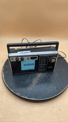 Sony TFM-7250W Vintage FM/AM 2-Band Portable Vintage Radio Receiver Unit