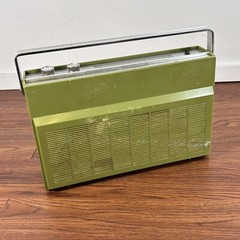 1960’s Simpson Sears AC/DC Solid State Radio /Phonograph Model 17907 Mid Century