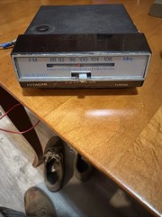 Hitachi KMT-880E Solid State AM FM Car Radio Converter Transistor 1971 Japan