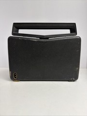 Motorola Yellow Portable Radio With Rotating Handle Antenna Model 5p32e – Parts