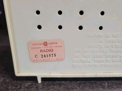 Rare Vintage Lido Solid State Radio Model 2135 Hong Kong