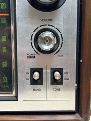 AM/FM RADIO Vintage Panasonic AM/FM Radio Model RE-6286 Works !