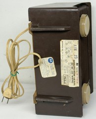 Vintage 1959 Motorola Model A1N-23 AM Radio Brown Retro Jetson&rsquo;s MCM Decor READ