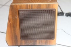 Vintage Working Table Top Stereo w/ tuning eye Philips B5X43A Made in Holland