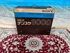 SONY TC-3000SD Cassette Densuke Vintage 1976 Working Serviced w/Box w/Manual JP
