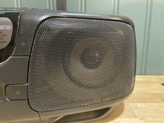 Panasonic RX-DS35 Portable CD/TAPE/AM/FM XBS Mash Boom Box Stereo System Player