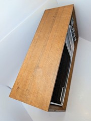 Panasonic RE-7259 FM-AM 2-Band Desktop Tabletop Wood Radio Vintage 1975