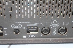 Vintage Working Table Top Stereo w/ tuning eye Philips B5X43A Made in Holland