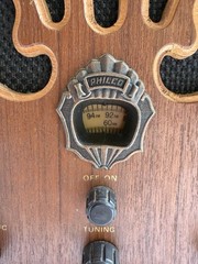 Vintage Philco 95th Anniversary Cathedral AM/FM Radio Special Edition, READ