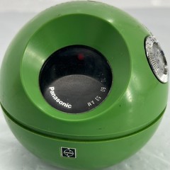 Vintage Space Age Panasonic Panapet AM Radio – Green R-70