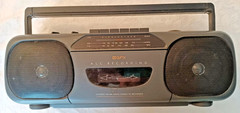 Vintage GRX AM / FM Stereo Radio Cassette Recorder Model C920T w/ AC Power Cable