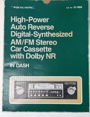 NIB Realistic 12-1909 Digital-Synth. AM/FM/cass stereo NEW FACTORY SEALED