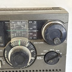 WORKS Sony ICF-5900W Portable Multi-Band Radio Receiver Pop-Up Antenna 4E25