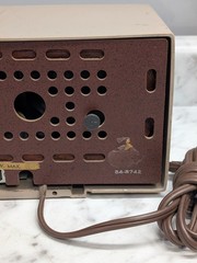 Vintage Philco Transitone Telechron 54-8742 Clock Radio Special Services