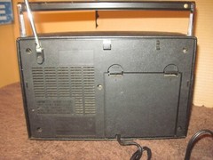 Vtg. Panasonic AM/FM radio AC/DC Model RF-590 Tested, Works Good, Uses D Battery