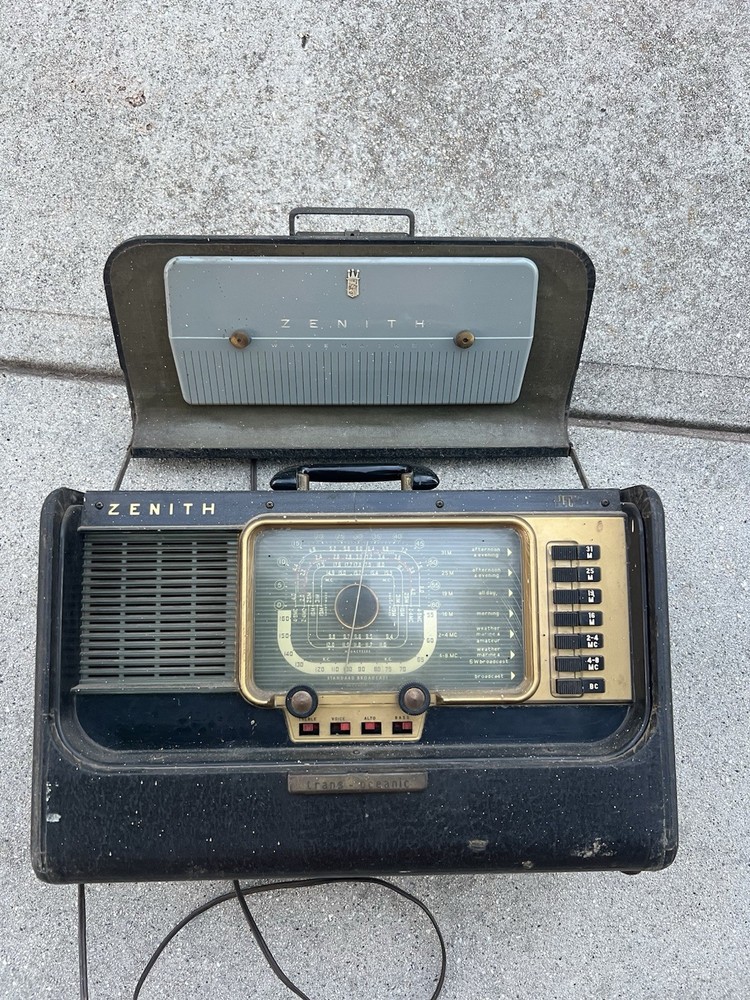 Zenith Transoceanic H-500- For Parts or Restoration