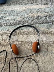 Vintage Panasonic RD 9217 Headphones Wired Retro Medal Band Over Ear