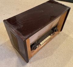 Vintage German EMUD T7 Tube Radio AM FM [parts or fix]