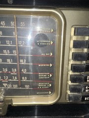 Vintage Zenith Trans-Oceanic Wave Magnet Radio Receiver Chassis For Parts