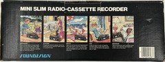 Vtg SOUNDESIGN Mini Slim Radio-Cassette Recorder 4628BLK Box Only – Great Decor