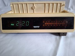 1980s Pierre Cardin Telephone Clock Radio 50028 Phone & Features Works! (VIDEO)