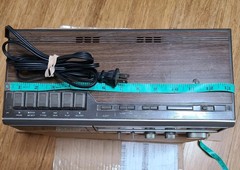 Vintage Sears SR 3000 Cassette AM/FM Alarm Clock Radio Parts Repair