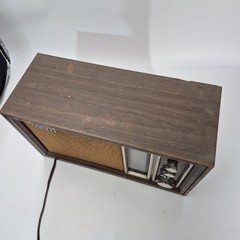 Sony TFM-9440 W AM/FM Table Top Wood Radio Tested & Works Vintage