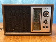 Panasonic RE-6286 AM/FM Radio Woodgrain Matsushita Japan Wood WORKS