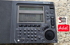 Sony ICF-SW77 Radio Recapped & Upgraded By Adel IN The USA Excellent Condition