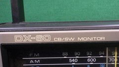 Vintage Radio Shack/Realistic DX-60 AM-FM-CB-SW Monitor-Radio For Parts? w/Box