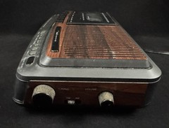 GE General Electric 7-4966B AM/FM Radio Alarm Clock w/ Cassette Player