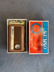 Vintage Seiko Solid State AM Radio Model 100 NOS Working Condition
