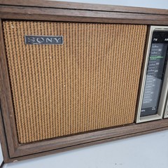 Sony TFM-9440 W AM/FM Table Top Wood Radio Tested & Works Vintage